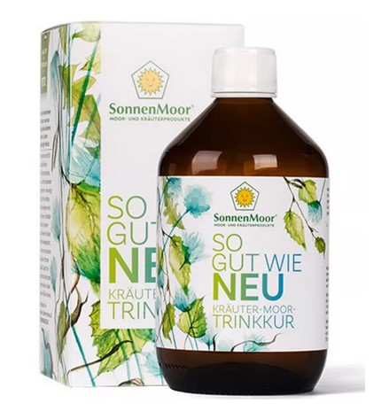 SonnenMoor TRINKKUR mit Kräutern und Moor SO GUT WIE NEU