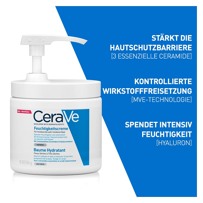 CERAVE Feuchtigkeitscreme Pumpe CERAVE Feuchtigkeitscreme Pumpe