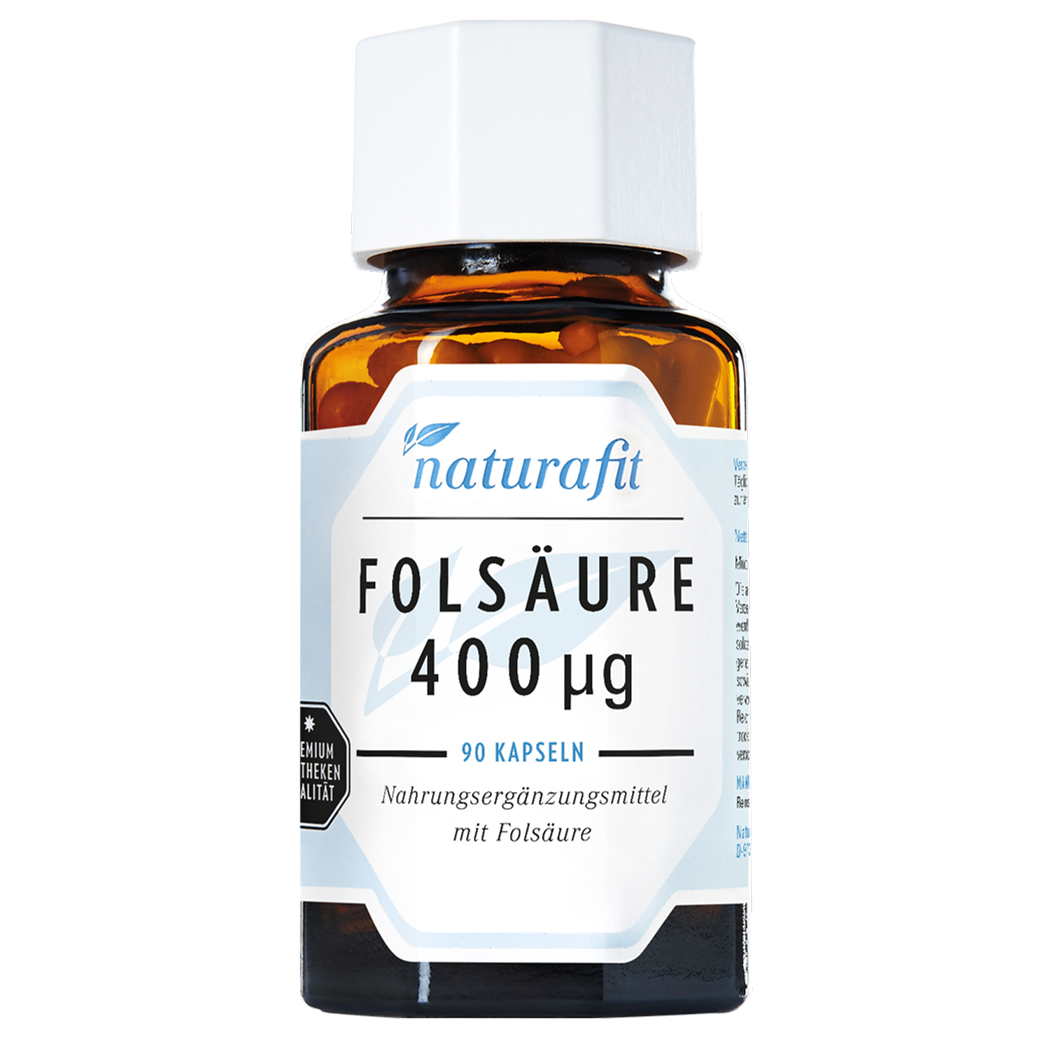 Naturafit Folsäure Kapseln 90 St Naturafit Folsäure Kapseln 90 St