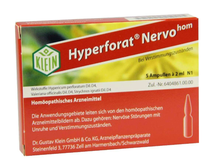 Hyperforat Nervohom Injektionslösung 20 ml
