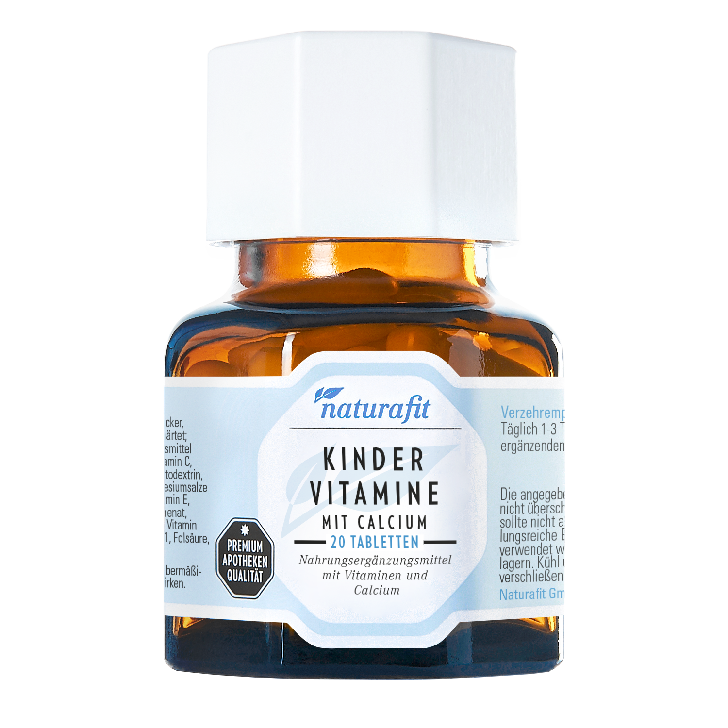 NATURAFIT Kindervitamine m.Calcium Lutschtabletten NATURAFIT Kindervitamine m.Calcium Lutschtabletten